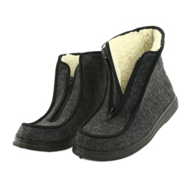 Befado férfi cipő pu 996M004 szürke 5