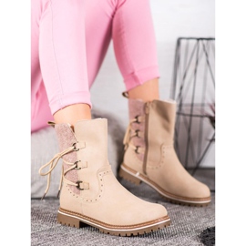 SDS Divatos munkások kötéssel barna 1