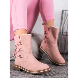 SDS Divatos munkások kötéssel rózsaszín 2