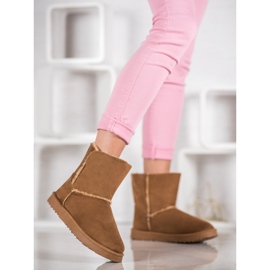 Lucky Shoes Teves hócsizma barna 2