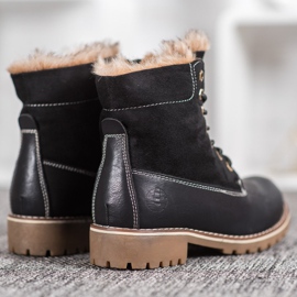 SHELOVET Fűzött fekete csapdázók 1