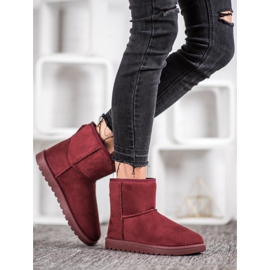 SHELOVET Klasszikus Mukluki piros 1