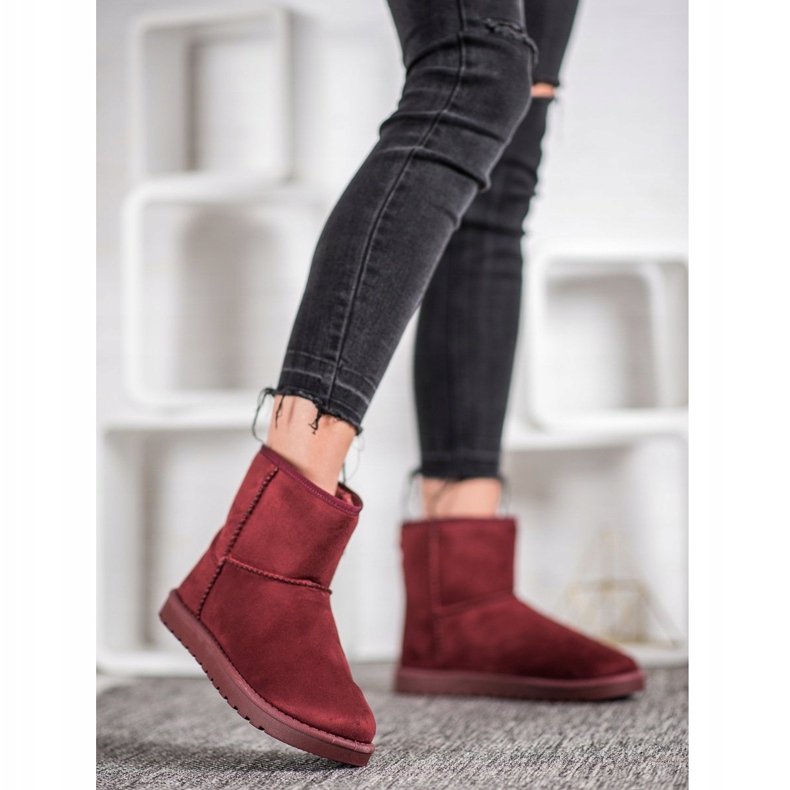 SHELOVET Klasszikus Mukluki piros 2