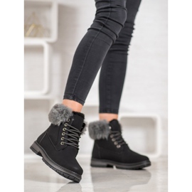 SHELOVET Fekete csapdák szőrrel 2