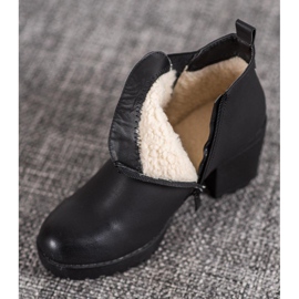 J. Star Magas sarkú csizma fekete 1