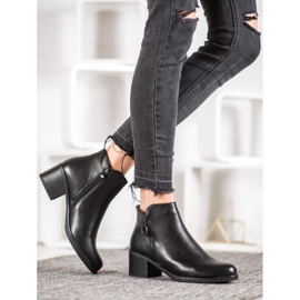 J. Star Meleg csizma öko bőrrel fekete 2