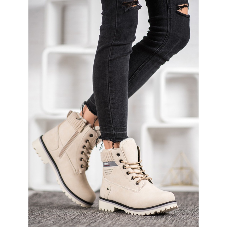 SHELOVET Cipzárral ellátott csapdázók barna 1