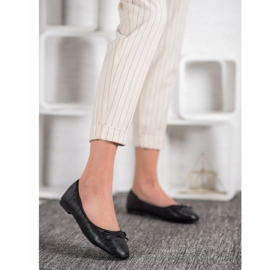 Evento Kényelmes balerinák fekete 2