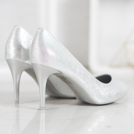 Comer Ezüst lakkozott csapok szürke 1