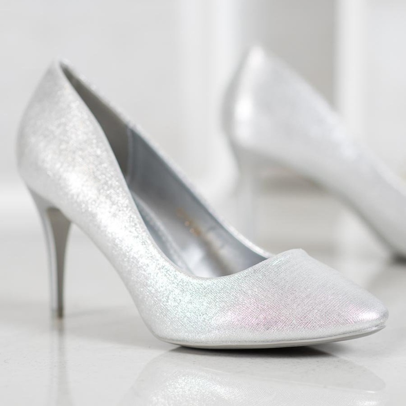 Comer Ezüst lakkozott csapok szürke 2