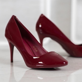 Comer Barnásbarna lakkozott sarok piros sokszínű sárga 2