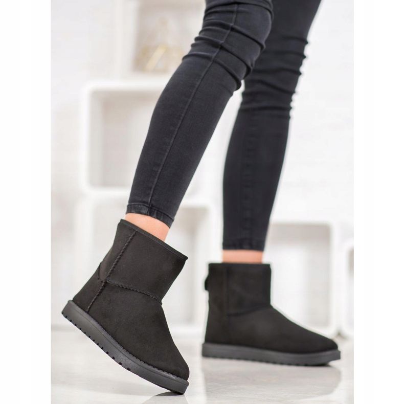 SHELOVET Klasszikus Mukluki fekete 1