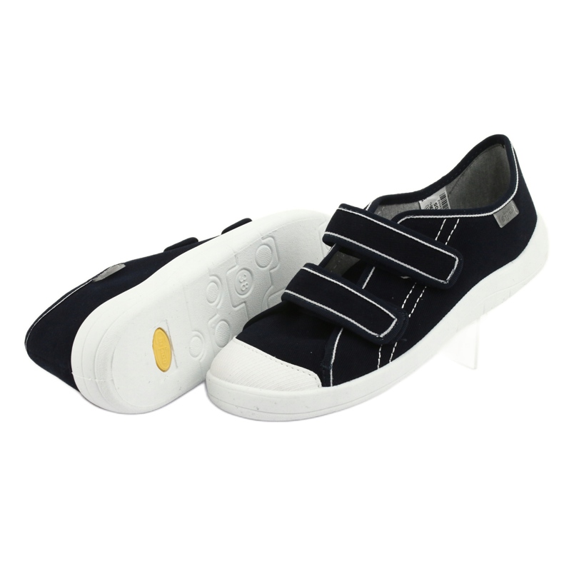 Befado Youth tornacipő tépőzárral 124Q005 Sötétkék 4 Befado Youth tornacipő tépőzárral 124Q005 Sötétkék 4