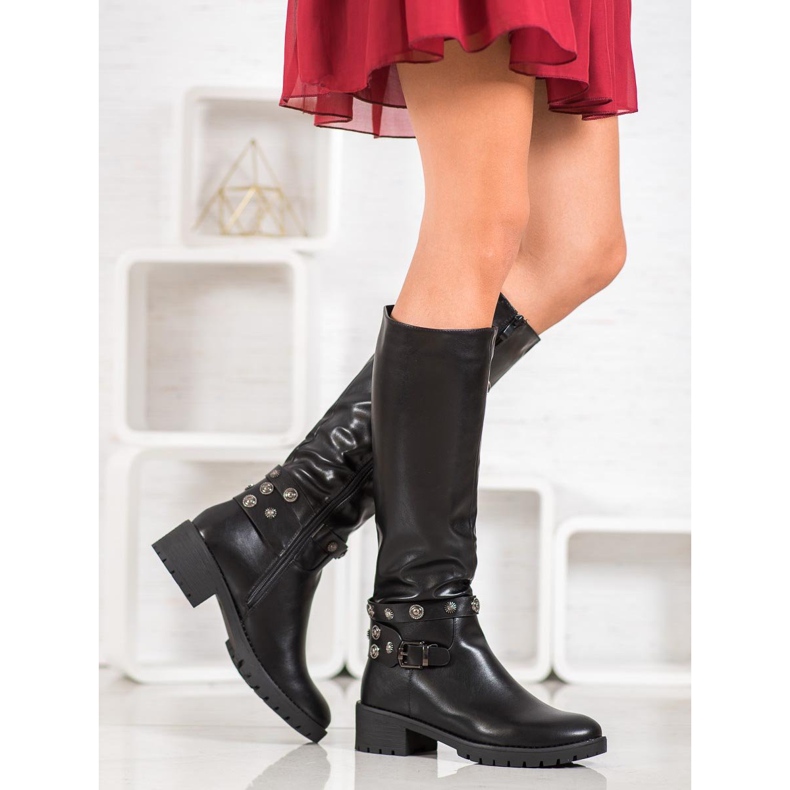 Gogo Lovagló dzsekik fúvókákkal fekete 2