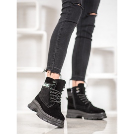 Bella Paris Klasszikus platformcsizma fekete 2