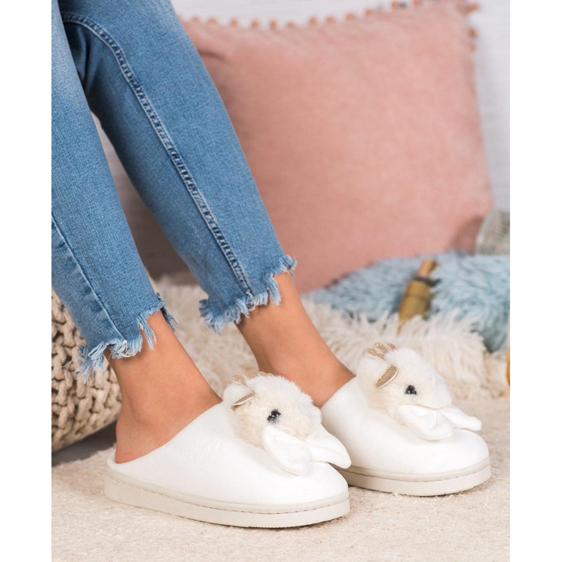 SHELOVET Papucs íjjal fehér 2