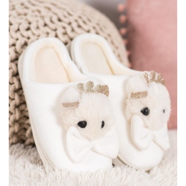 SHELOVET Papucs íjjal fehér 1