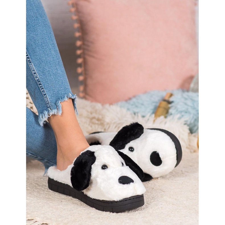 SHELOVET Kutya papucs fehér 2