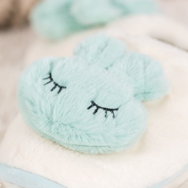 SHELOVET Meleg papucs kék 2