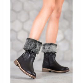 SDS Csizma Roll Up szárral fekete 1 SDS Csizma Roll Up szárral fekete 1