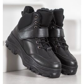 Bona Fekete divatos csizma 2