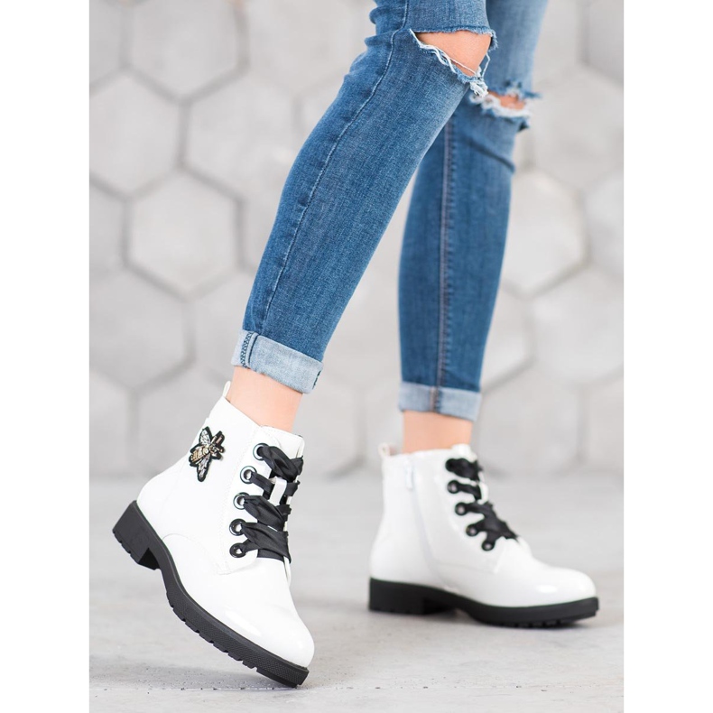 Sergio Leone Csizma Alkalmazással fehér 1