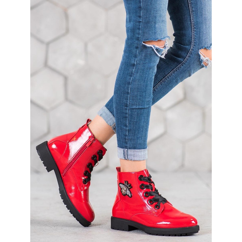 Sergio Leone Csizma Alkalmazással piros 1 Sergio Leone Csizma Alkalmazással piros 1