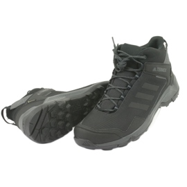 Adidas Terrex Eastrail Mid Gtx M F36760 cipő fekete szürke 5
