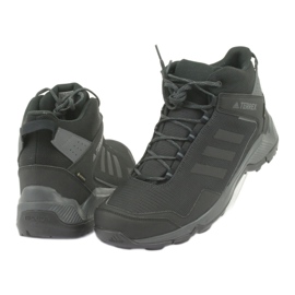 Adidas Terrex Eastrail Mid Gtx M F36760 cipő fekete szürke 4