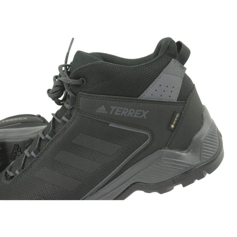 Adidas Terrex Eastrail Mid Gtx M F36760 cipő fekete szürke 6
