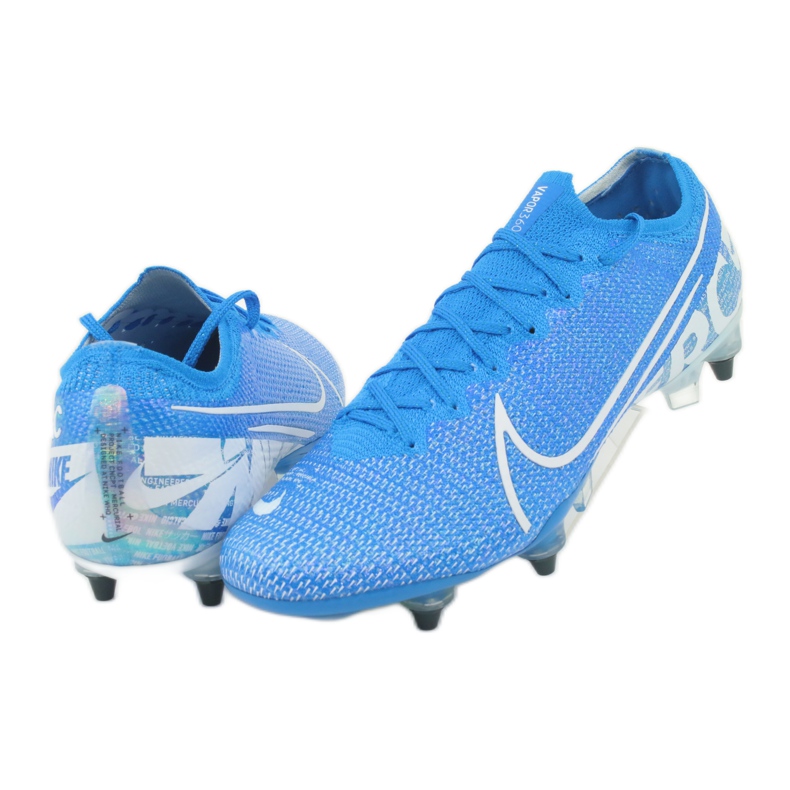 Nike Mercurial Vapor 13 Elite SG-Pro Ac M AT7899 414 futballcipő kék 4 Nike Mercurial Vapor 13 Elite SG-Pro Ac M AT7899 414 futballcipő kék 4