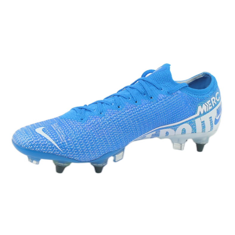 Nike Mercurial Vapor 13 Elite SG-Pro Ac M AT7899 414 futballcipő kék 2