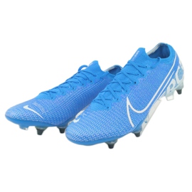 Nike Mercurial Vapor 13 Elite SG-Pro Ac M AT7899 414 futballcipő kék 3 Nike Mercurial Vapor 13 Elite SG-Pro Ac M AT7899 414 futballcipő kék 3
