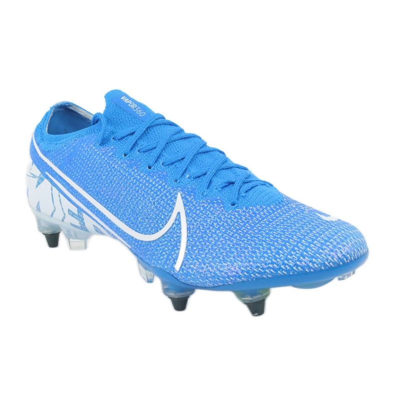 Nike Mercurial Vapor 13 Elite SG-Pro Ac M AT7899 414 futballcipő kék 1