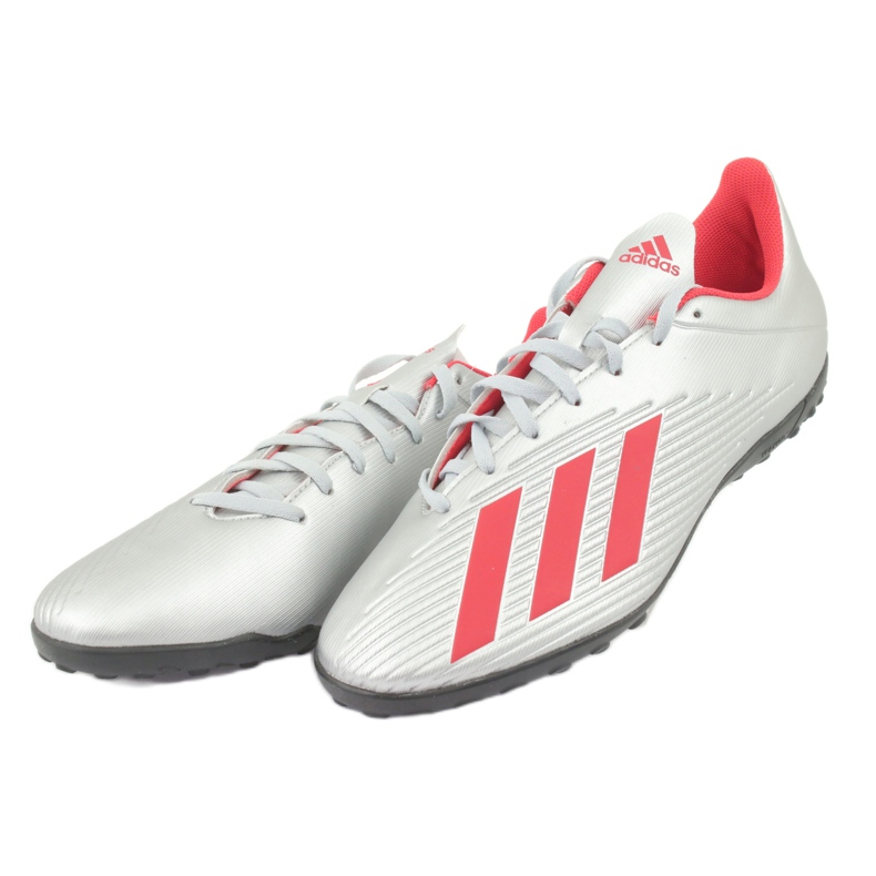 Adidas X 19.4 Tf M F35344 futballcipő ezüst 3
