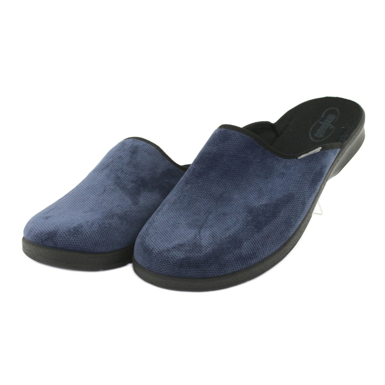 Befado férfi cipő pu 548M018 fekete sötétkék 4