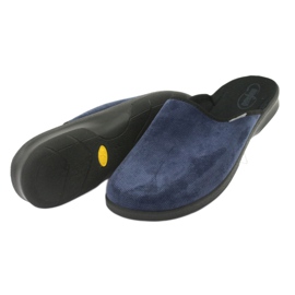 Befado férfi cipő pu 548M018 fekete sötétkék 5