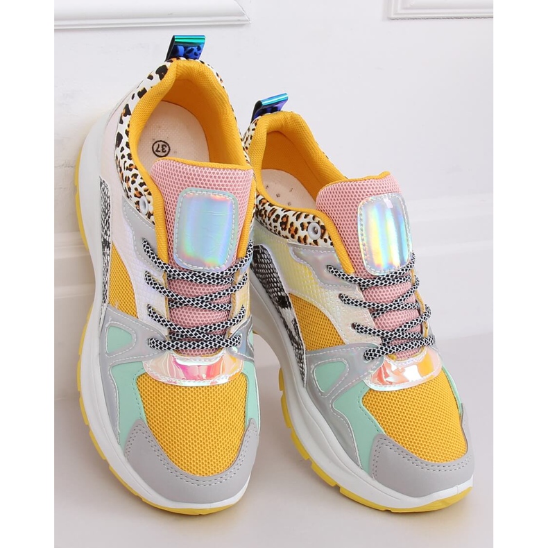 NB317P Sárga színű sportcipő sokszínű 2