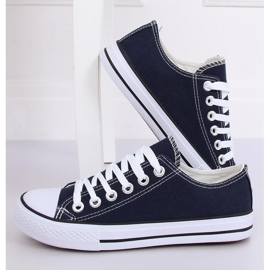 Navy blue 7050Y Dk Blue klasszikus női cipők sötétkék 2