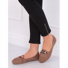 Női bézs naplopók B2027 Khaki 1