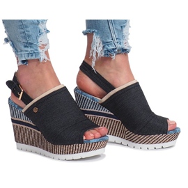 Fekete mulanka farmer ék szandál 1