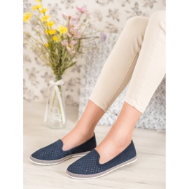 Goodin Bőr áttört urak sötétkék 1