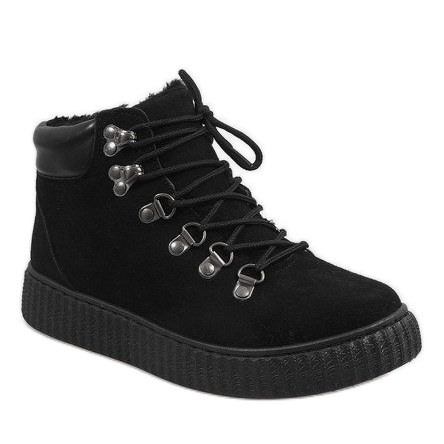 Fekete szigetelésű csizma B191-1 1