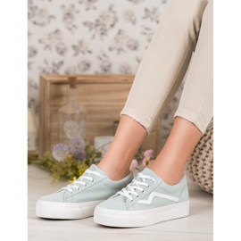 Kylie Divatos zöld cipők 2