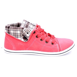 Magas cipők DD52 Peach átalakítása sárga 1