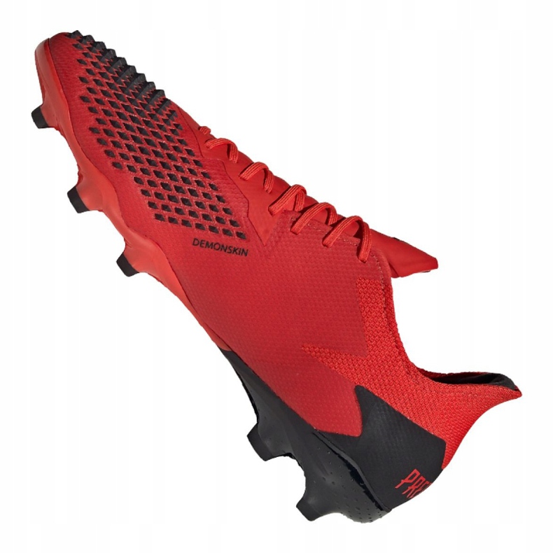 Adidas Predator 20.2 Fg M EE9553 cipő piros piros 1 Adidas Predator 20.2 Fg M EE9553 cipő piros piros 1