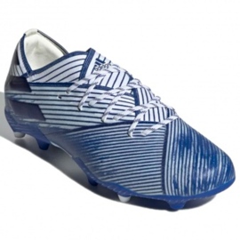 Adidas Nemeziz 19.1 Fg Jr EG7238 futballcipő sokszínű fehér 1
