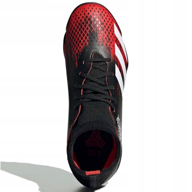 Adidas Predator 20.3 Tf Jr EF1950 futballcipő sokszínű fekete 1