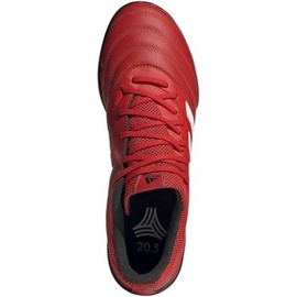 Adidas Copa 20.3 Tf M G28545 futballcipő piros piros 1