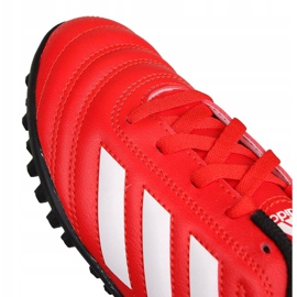 Adidas Copa 20.4 Tf Jr EF1925 futballcipő piros piros 2